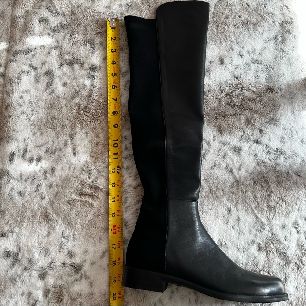 New Stuart Weitzman Nappa Leather 5050 Over the Knee Leather Boots sz 5.5 - Picture 11 of 15